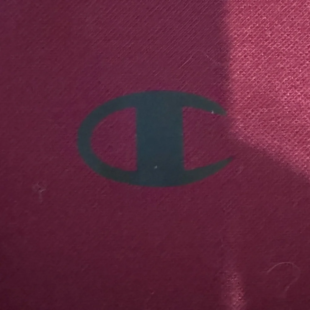 Champion maroon hoodie size large power train duo fold - Picture 3 of 5
